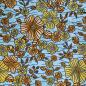 Preview: SUMMER FLOWERS Afrikanischer Wax Print Stoff